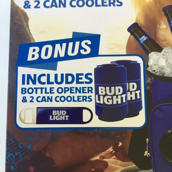 BUD LIGHT Bluetooth cooler built-in speaker - Picture 3 of 5